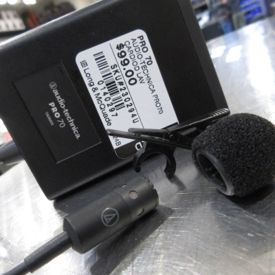 Audio-Technica PRO70 Lavalier/Instrument Microphone 2